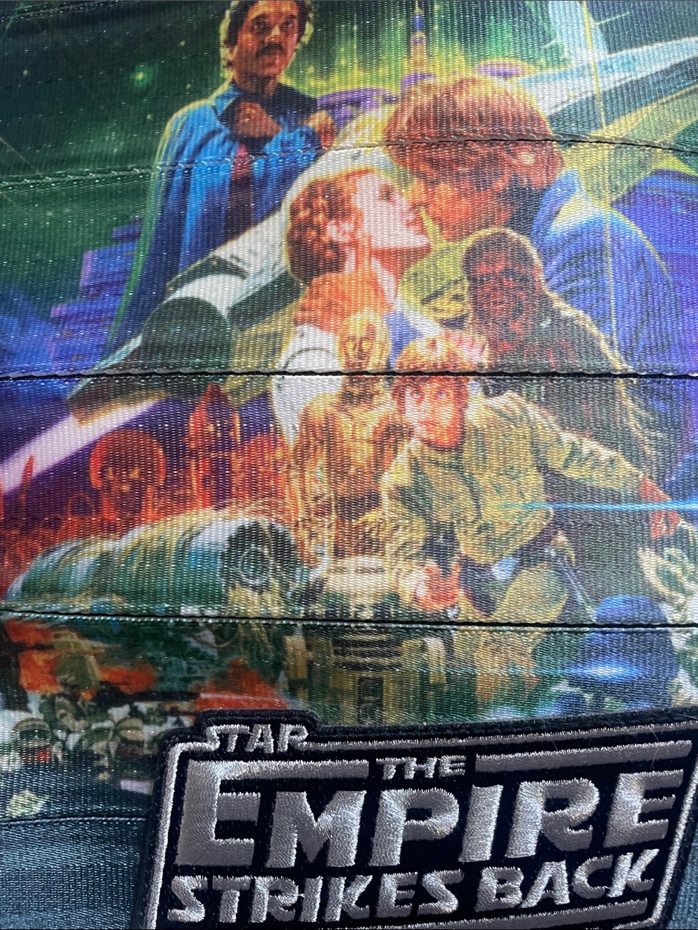 Harveys Star Wars Empire Strikes Back Tote - Black with Purple Strap - Picture 8 of 8